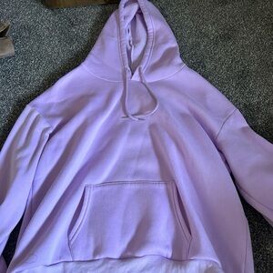 Purple graphic sweatshirt. Very soft and warm. Very cute and bright